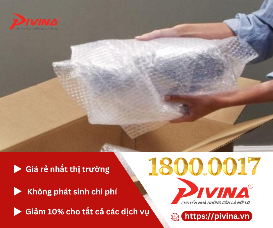 Cách đóng gói một số đồ dễ vỡ