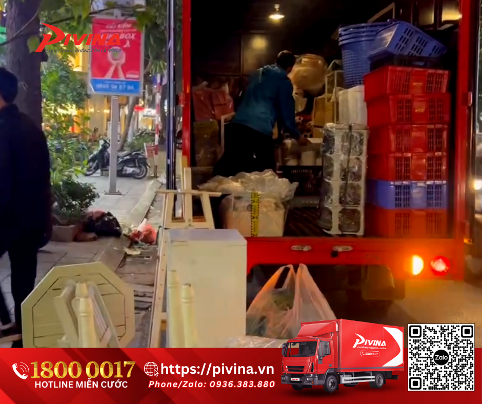 Pivina - dịch vụ chuyển nhà trọn gói, chuyển văn phòng trọn gói, và dịch vụ cho thuê xe tải liên tỉnh
