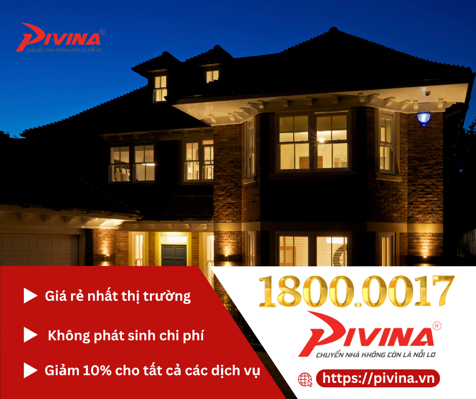 Dịch vụ chuyển nhà trọn gói 24/7