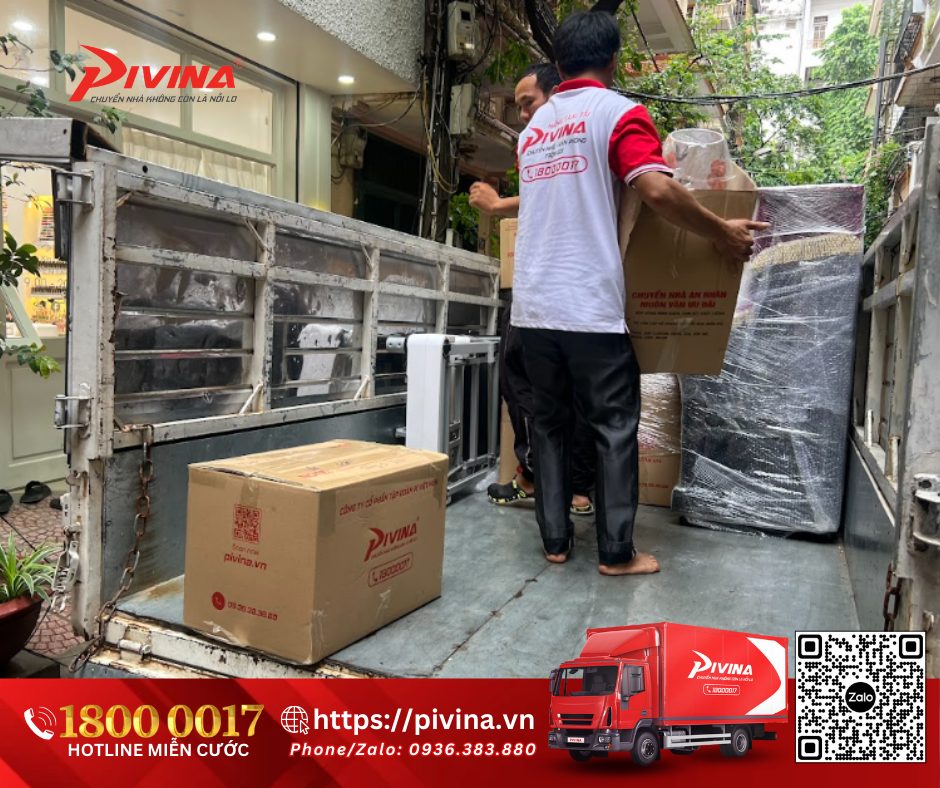 Pivina Kinh Nghiệm Dày Dặn Trong Lĩnh Vực Chuyển Nhà, Chuyển Văn Phòng