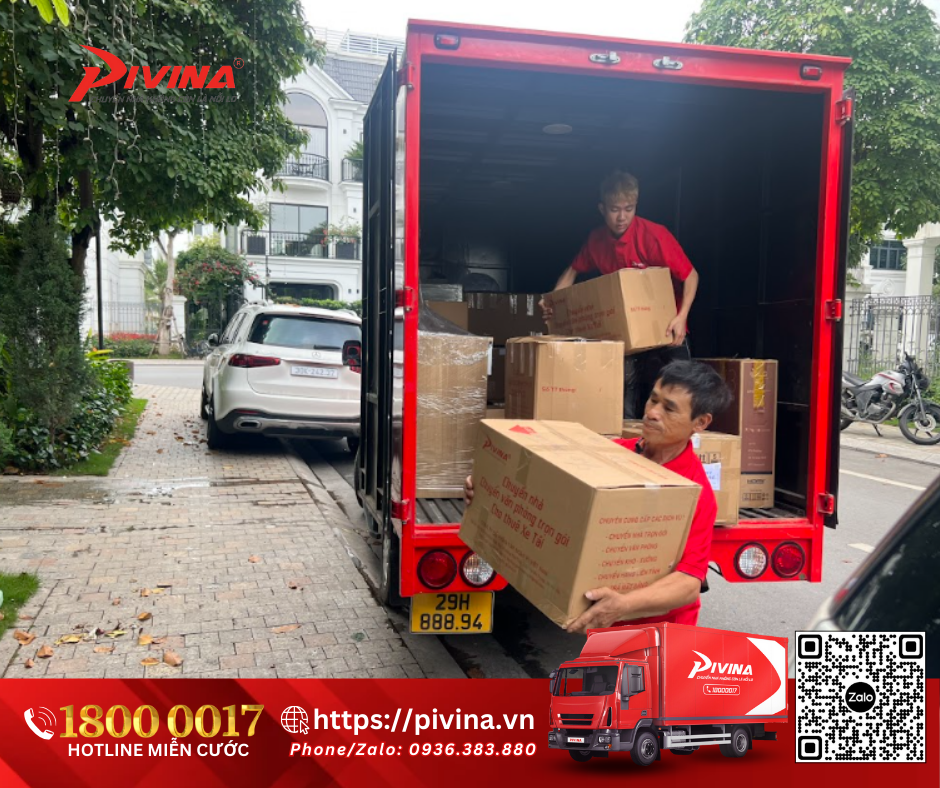  Pivina - dịch vụ chuyển văn phòng trọn gói, uy tín, chuyên nghiệp hàng đầu