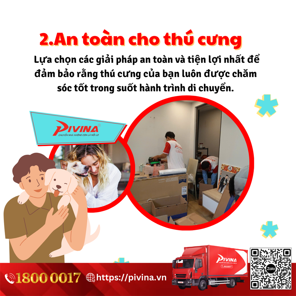 Pivina bảo đảm an toàn cho thú cưng của bạn