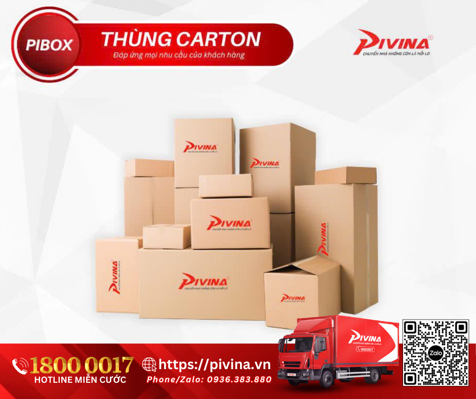 Pivina - Địa Chỉ Uy Tín Cung Cấp Thùng Carton Chất Lượng Cao