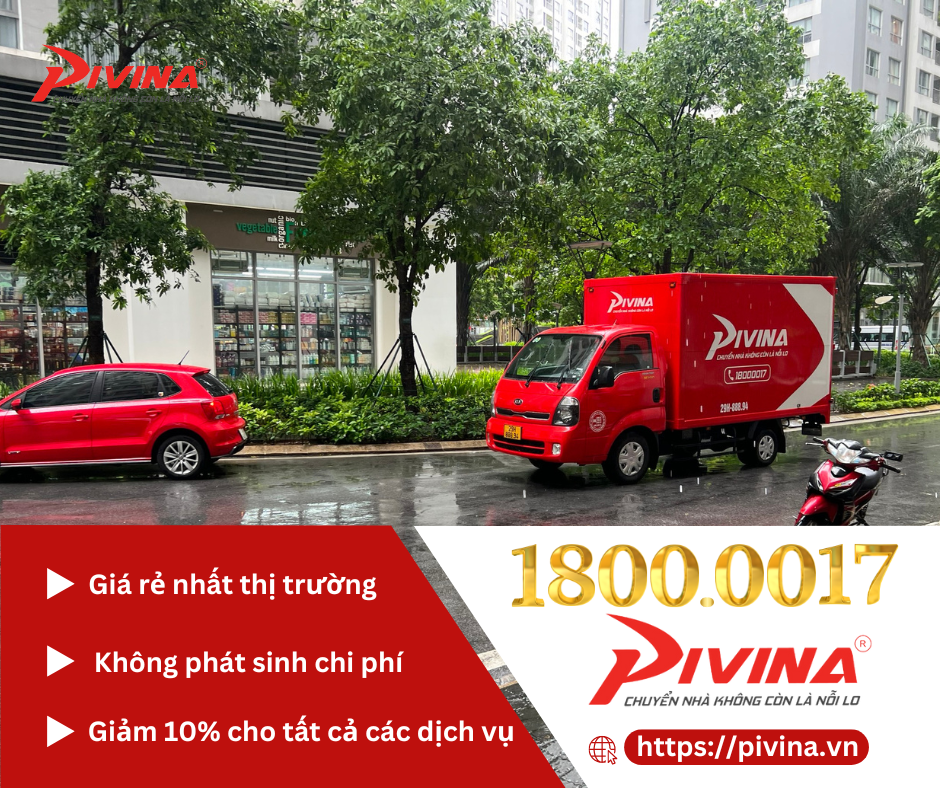 Dịch vụ chuyển nhà trọn gói Pivina 